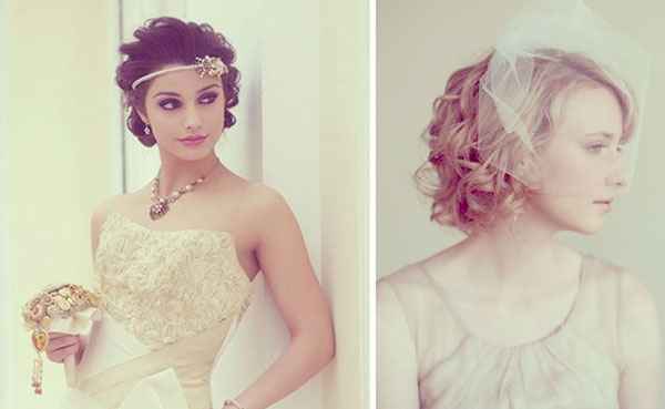 Coiffure mariée cheveux courts - 28