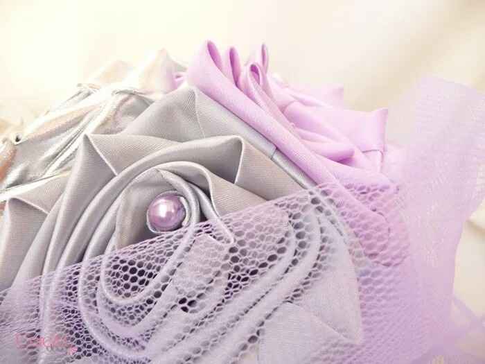 Bouquet mariée sans fleur ou fausse fleur - 6