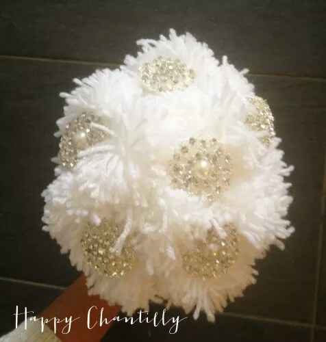 Bouquet mariée sans fleur ou fausse fleur - 8
