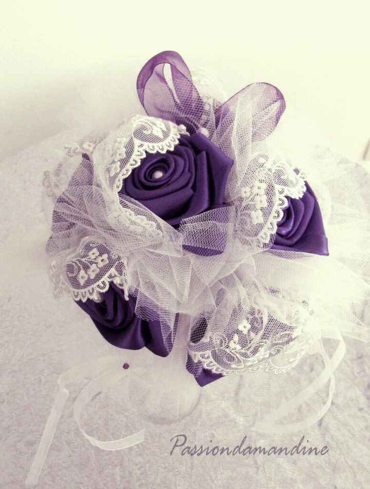 Bouquet mariée sans fleur ou fausse fleur - 21