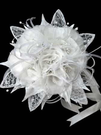 Bouquet mariée sans fleur ou fausse fleur - 23