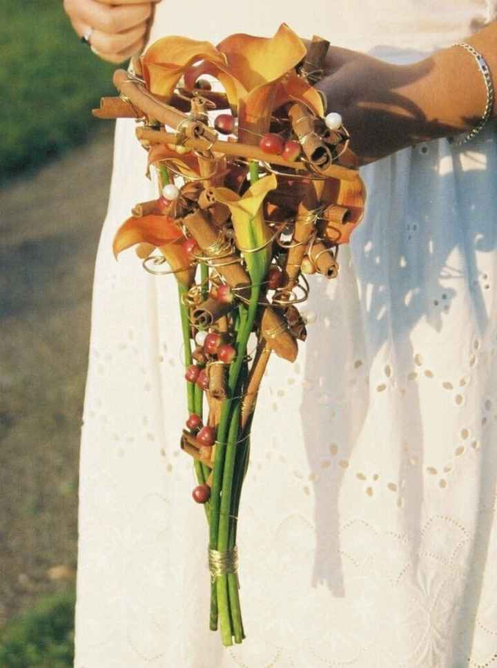 Bouquet mariée sans fleur ou fausse fleur - 25