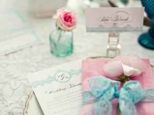 Théme blanc, turquoise et rose - 14