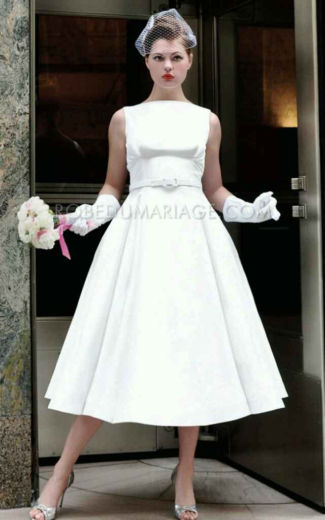 Robe de mariée courte - 23