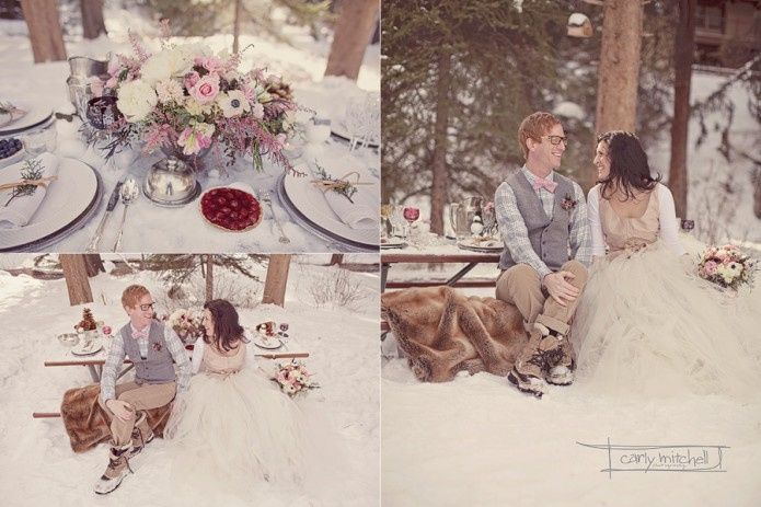 Inspiration mariage hiver.. - 16