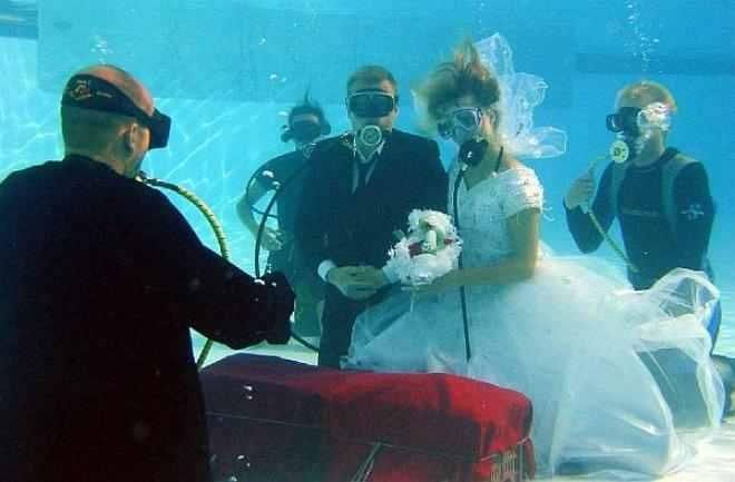 Mariage sous l eau :) - 5