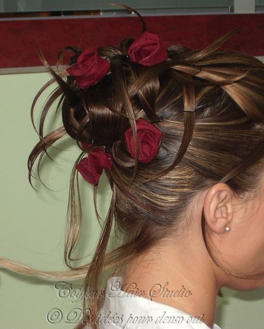 Mariage theme rose rouge - 8