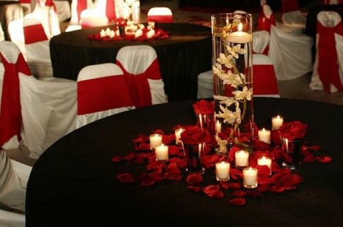 Mariage theme rose rouge - 12