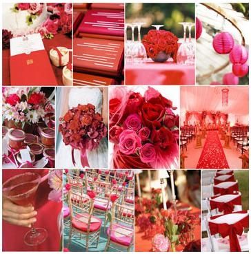 Mariage theme rose rouge - 15