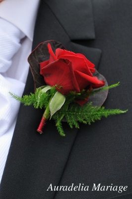 Mariage theme rose rouge - 20