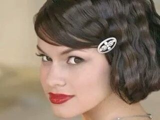 Coiffure mariée cheveux courts - 1