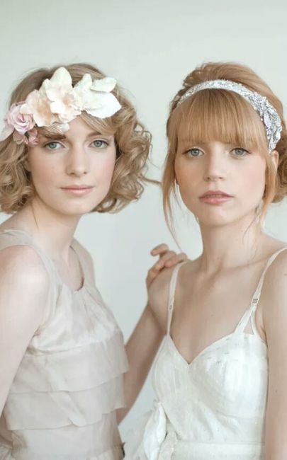 Coiffure mariée cheveux courts - 2