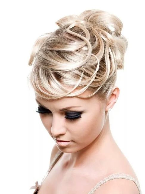 Coiffure mariée cheveux mi long - 4