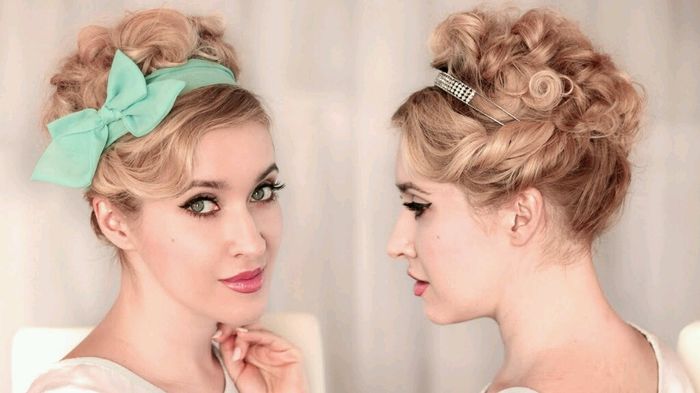 Coiffure mariée cheveux mi long - 26