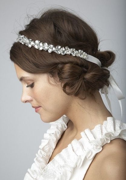 Coiffure mariée cheveux mi long - 27