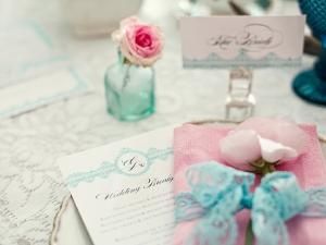 Théme blanc, turquoise et rose - 14