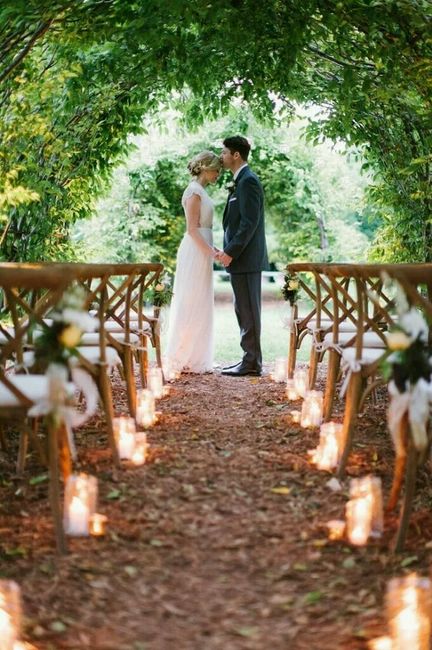Mariage theme bougie - 1