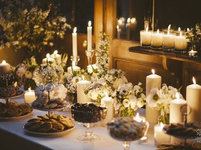 Mariage theme bougie - 11