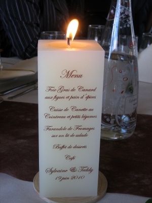 Mariage theme bougie - 18