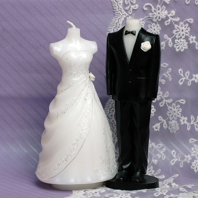 Mariage theme bougie - 20