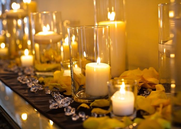 Mariage theme bougie - 21