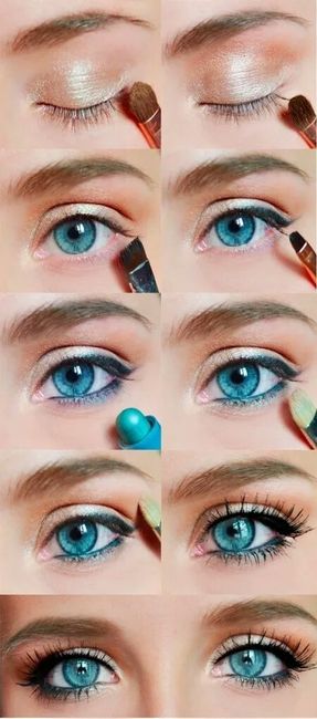Make up yeux bleus - 23