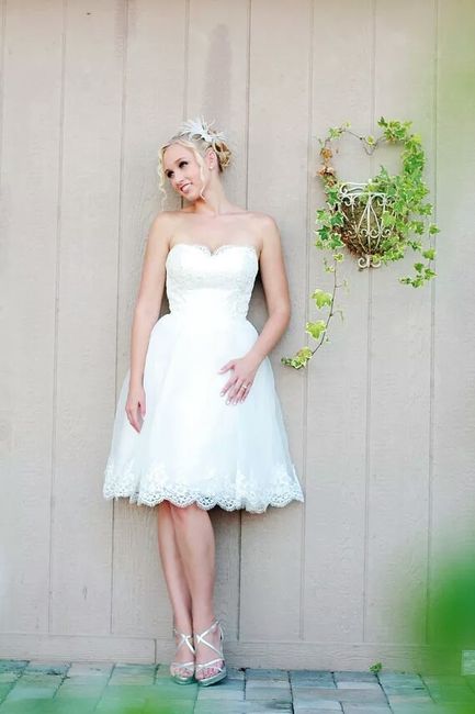 Robe de mariée courte - 3
