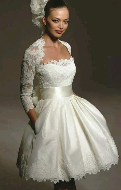 Robe de mariée courte - 12