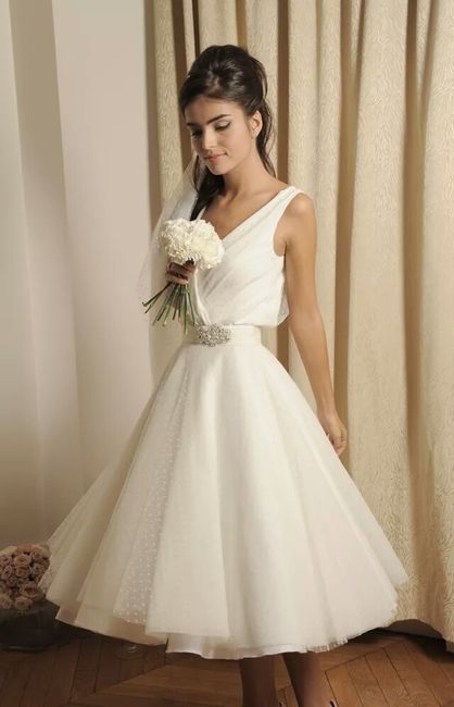 Robe de mariée courte - 13