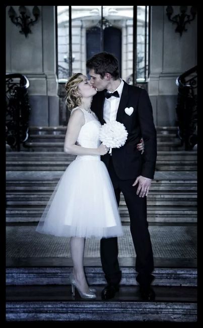 Robe de mariée courte - 15