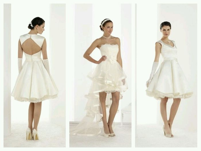 Robe de mariée courte - 27
