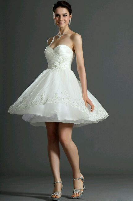 Robe de mariée courte - 28