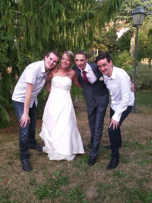 Avec 2 des cousins