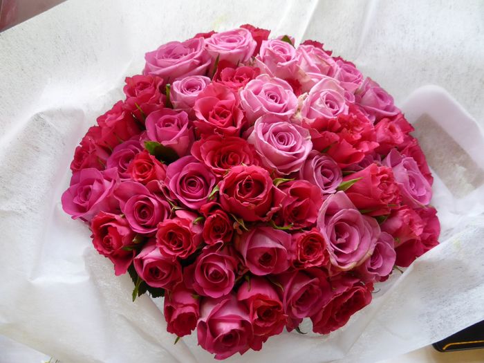 Bouquet de roses