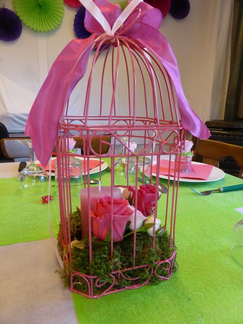 Décoration table mariage civil