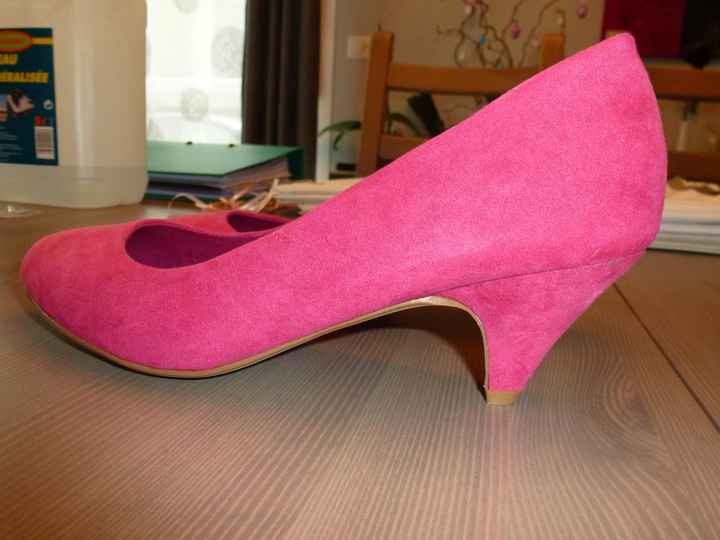 Mes chaussures pour le mariage religieux