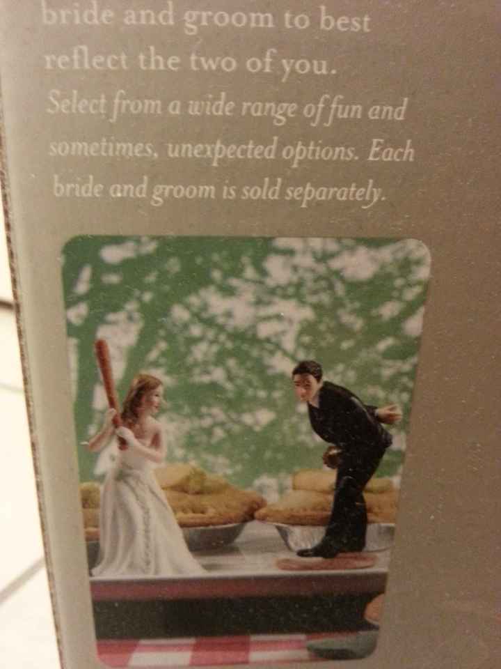 Figurines pour le gâteau - 1