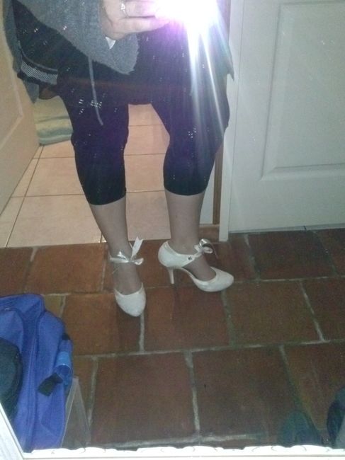 voici mes pompes...