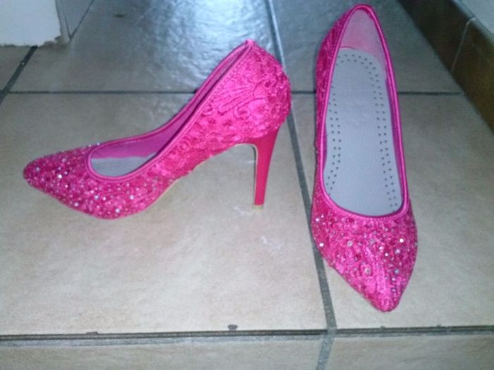 mes chaussures pour la ceremonie laique