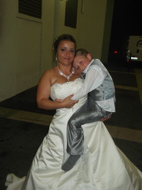 avec mon petit garçon