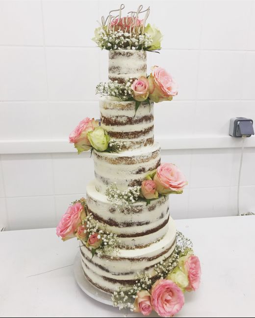 Le wedding cake 🌸🌼 - 1