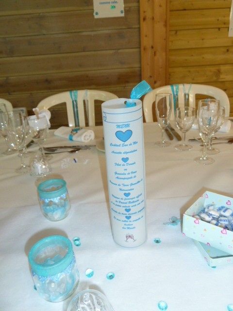 Faire part et menu 7