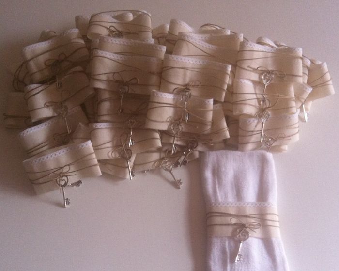 80 Ronds de serviette DIY