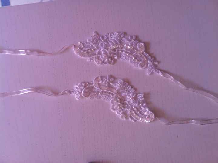 Mes bracelets en dentelle 