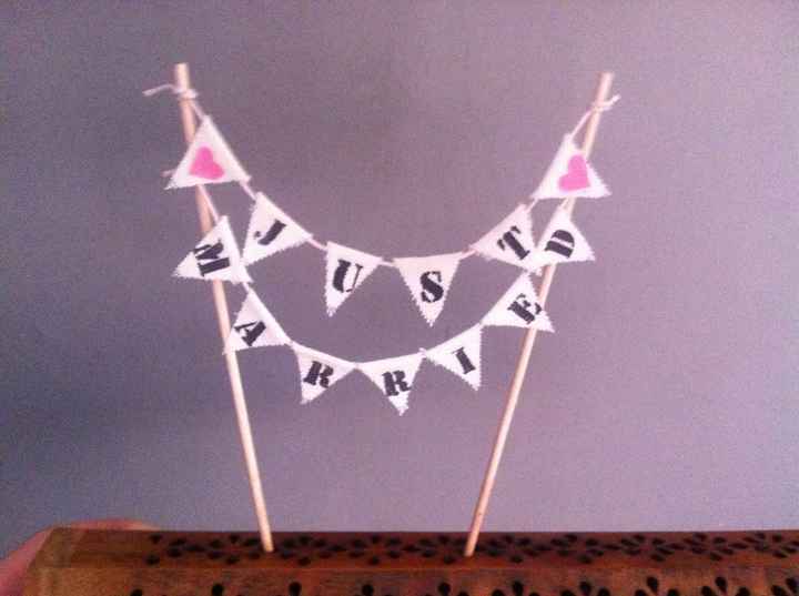 Fanions pièce montée définitifs 