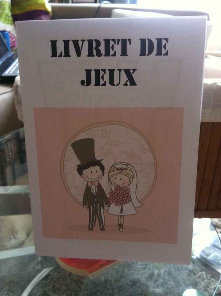 Livret de jeux pour les enfants