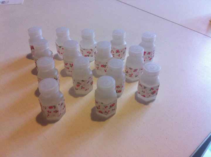 Flacon à bulles customisés