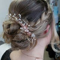 Chignon avec cheveux fins - 1