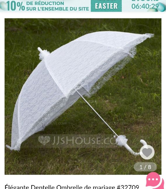 Choix ombrelle mariée 3