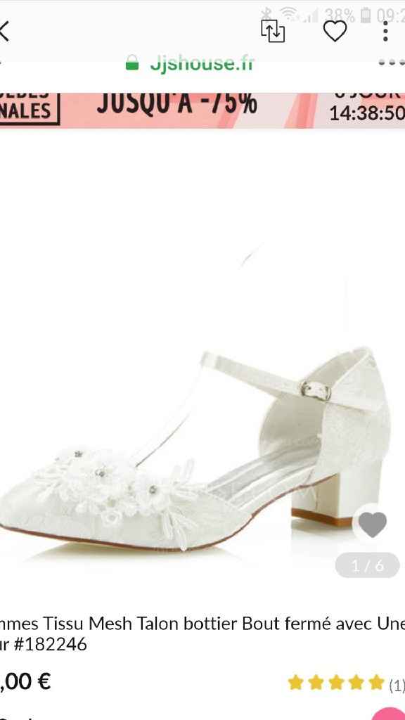 Chaussure peu de talons - 1